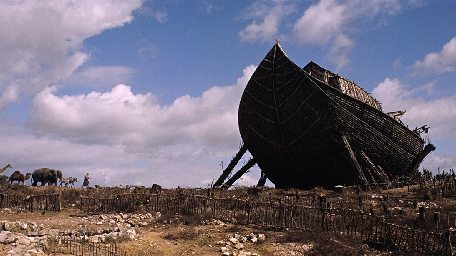 L'Arca di Noè in "La Bibbia" di John Houston (1966)