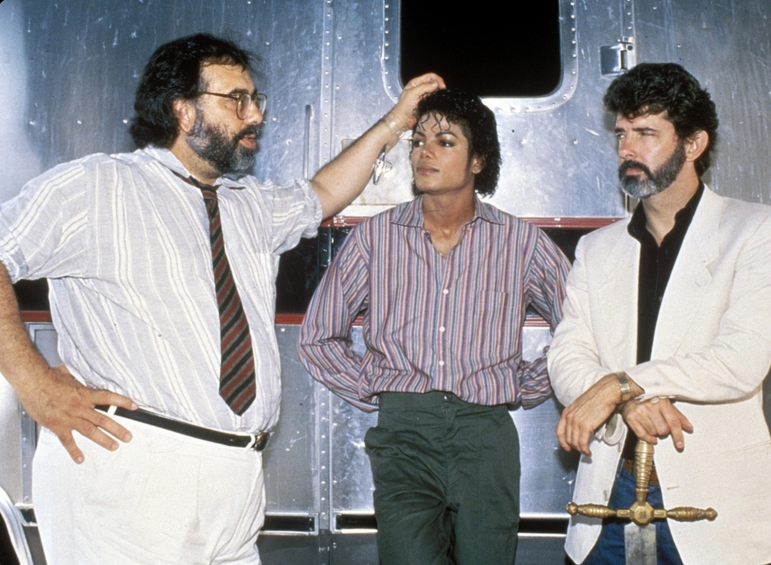 Con Francis Ford Coppola e George Lucas