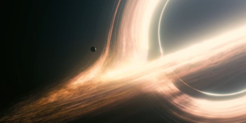Un'immagine da "Interstellar" di Christopher Nolan 