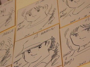 Animeland - Disegni originali di vari personaggi di HOLLY E BENJI di Y.Takahashi