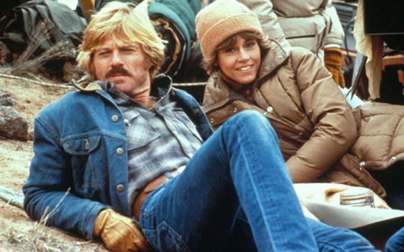 Robert Redford e Jane Fonda ne "Il Cavaliere Elettrico" (1979)