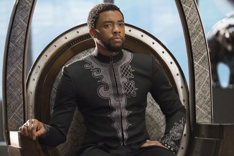 Marvel Studios' BLACK PANTHER..T'Challa/Black Panther (Chadwick Boseman)..Photo: Matt Kennedy..Â©Marvel Studios 2018