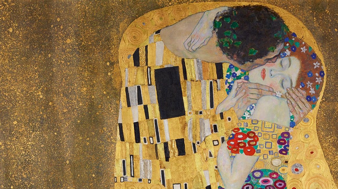 Gustav Klimt,
Il bacio (Coppia di amanti) - © Belvedere, Wien