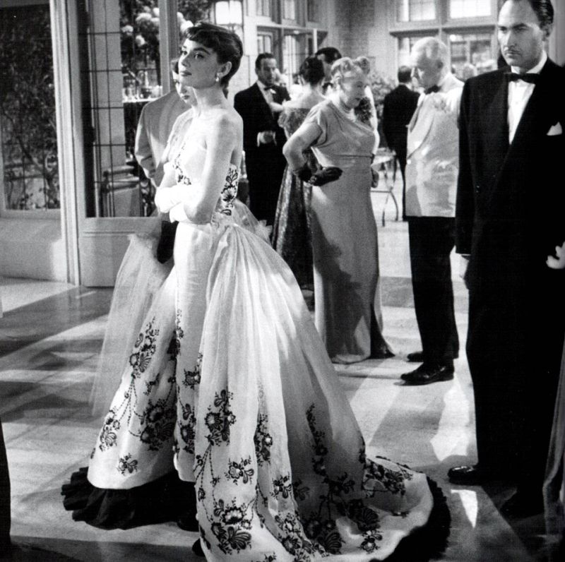 Audrey Hepburn in "Sabrina"