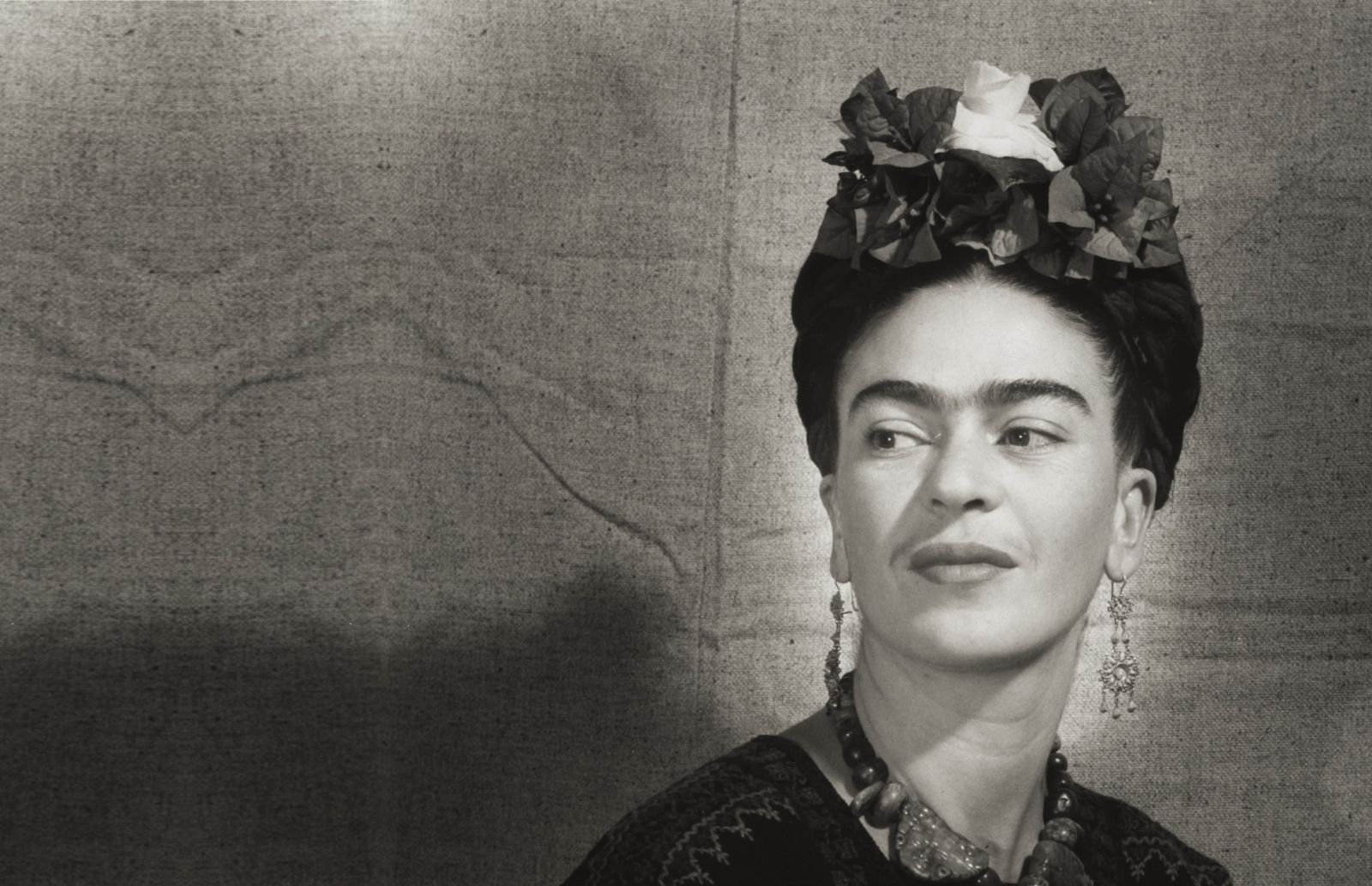 Bernard Silberstein (1905–1999), United States, Frida Kahlo, circa 1940, printed 1984, gelatin silver print, Cincinnati Art Museum Museum Purchase, 1986.580, © Edward B. Silberstein