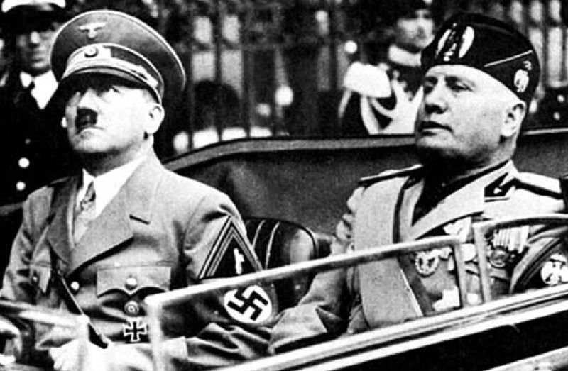 Hitler e Mussolini