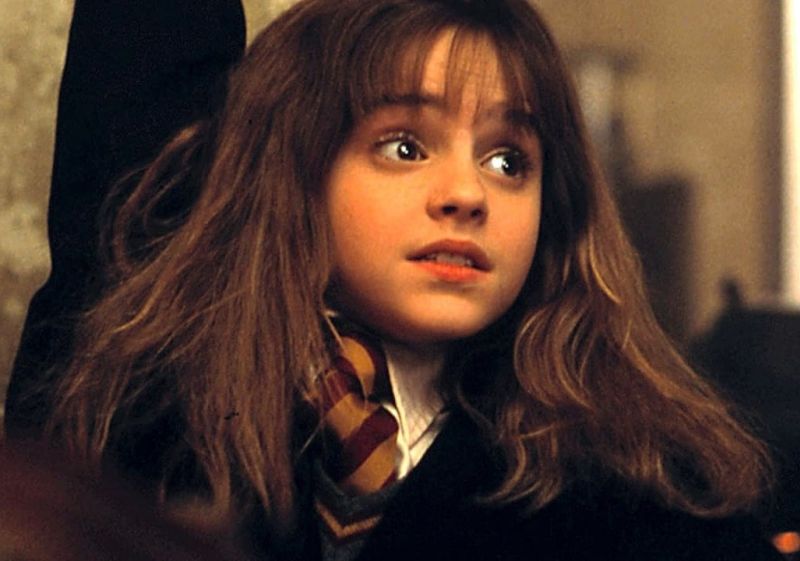 Nei panni di Hermione in "Harry Potter"