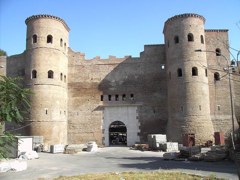 Porta Asinaria a Roma
