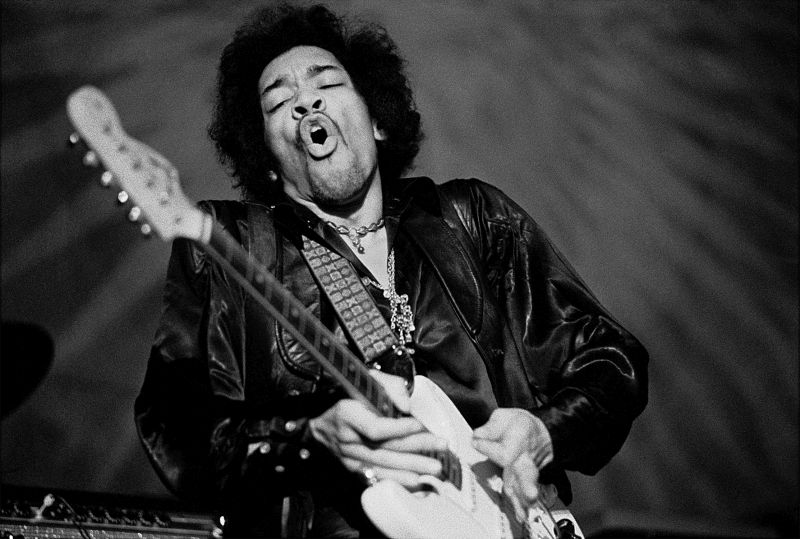 Jimi Hendrix (Photo Credit: Baron Wolman)