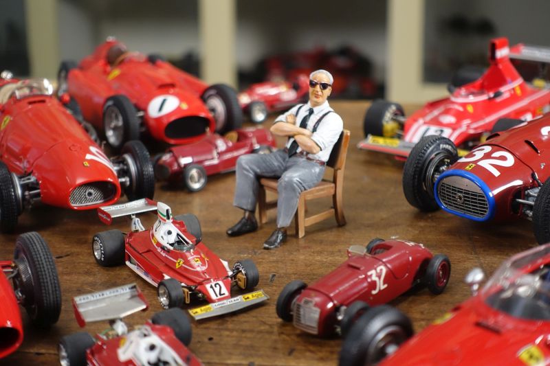 Enzo Ferrari il rosso e il nero_collezione Piero Quaglino