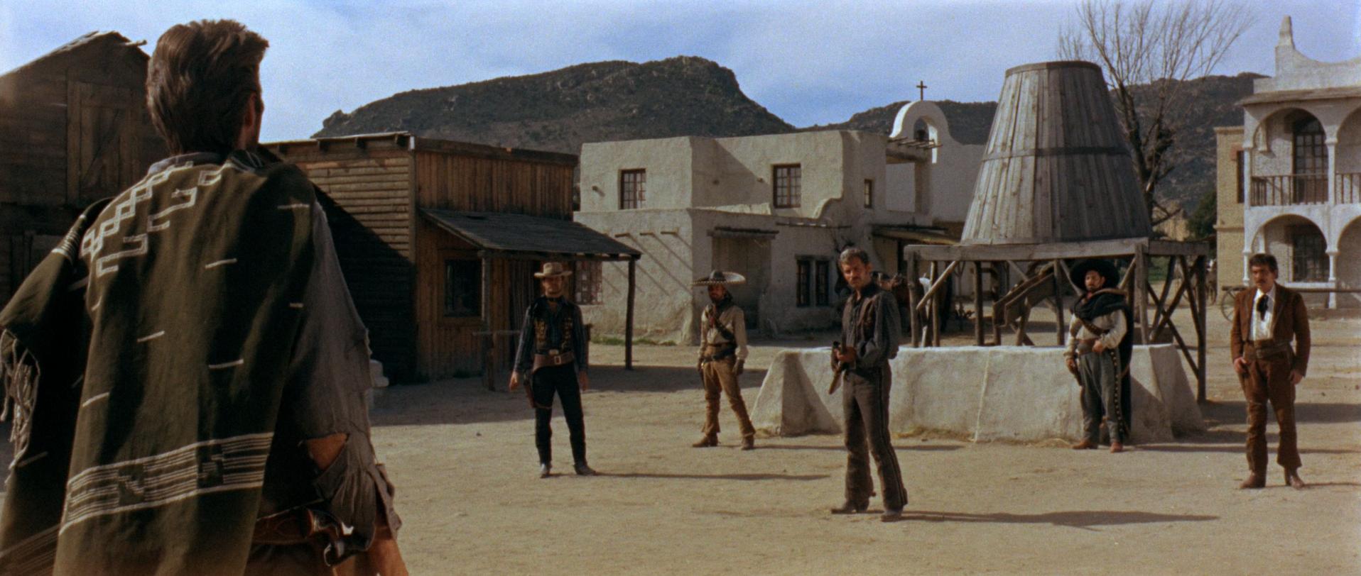 Una sequenza di "Per un Pugno di Dollari" di Sergio Leone (1964)