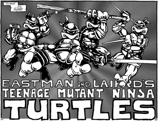 Il fumetto delle Tartarughe Ninja