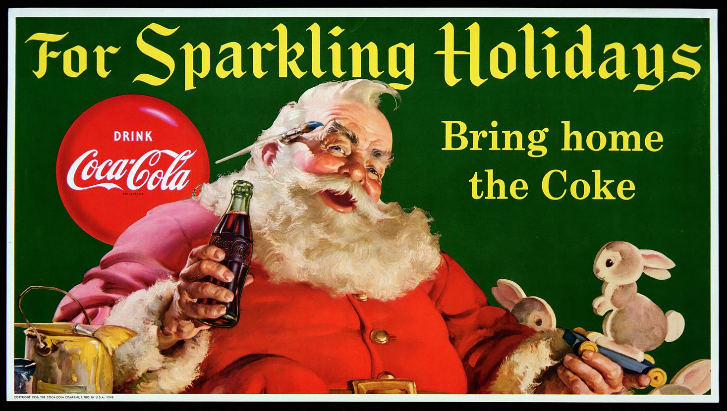 Una pubblicità della Coca Cola del 1931