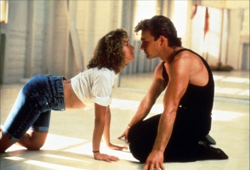 Jennifer Grey e Patrick Swayze nel film cult del 1987