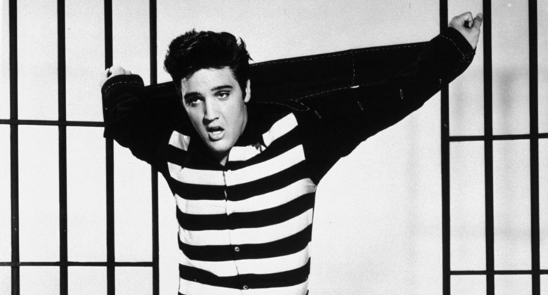 Elvis in "Jailhouse Rock"