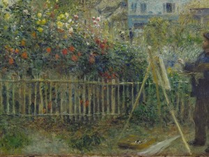Modern-Garden-Claude-Monet-Painting-in-His-Garden-at-Argenteuil1