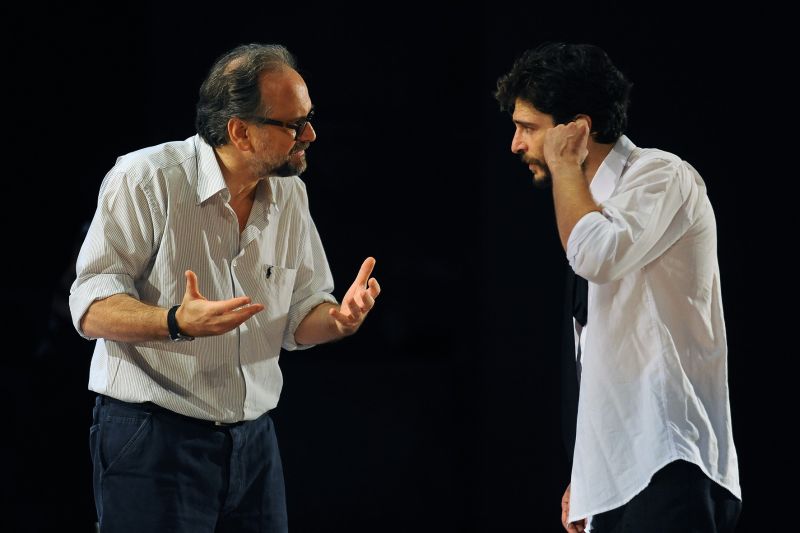 Massimo Popolizio e Lino Guanciale (foto Achille Le Pera)