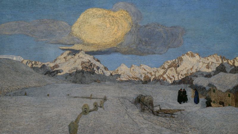 Trittico: La Morte Museo Segantini di Saint Moritz