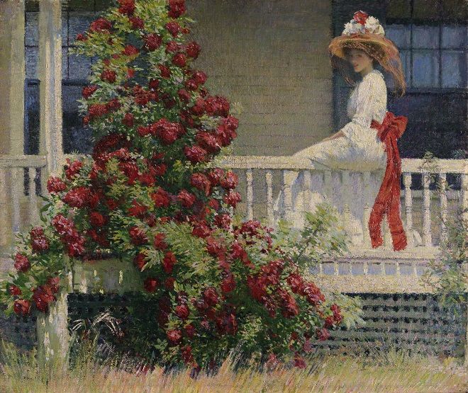 Philip Leslie Hale, Crimson Rambler, 1909