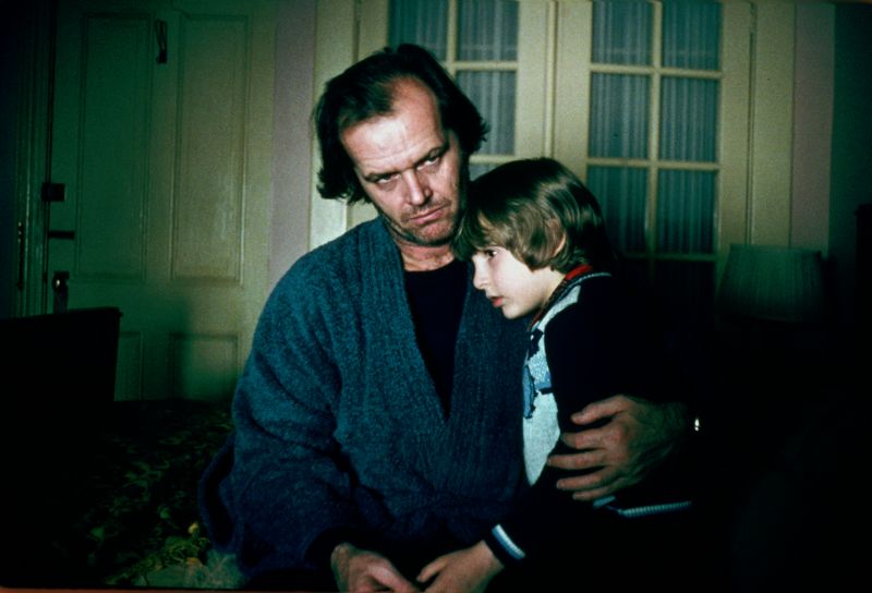 Jack Nicholson e Danny Lloyd