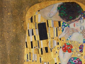 Gustav Klimt,
Il bacio (Coppia di amanti) - © Belvedere, Wien