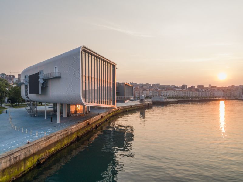 Cnetro Botín by Renzo Piano in Santander - SPAIN