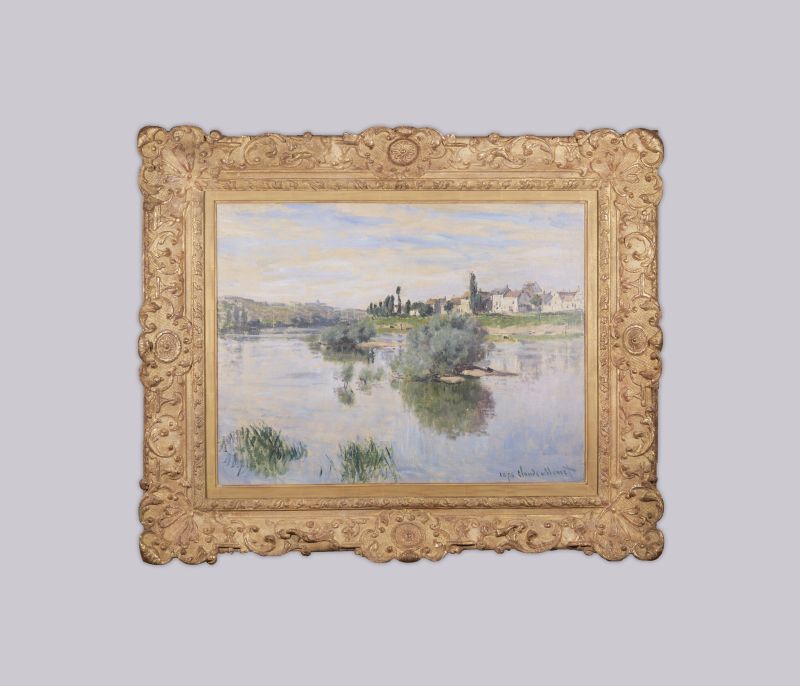 Monet "La Seine a Lavacourt" 1878