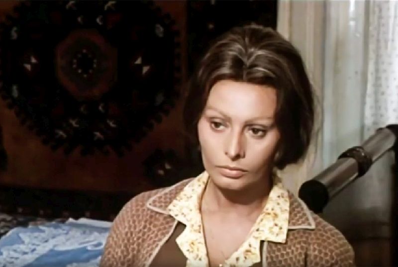 Sophia Loren ne "I Girasoli" di Vittorio De Sica
