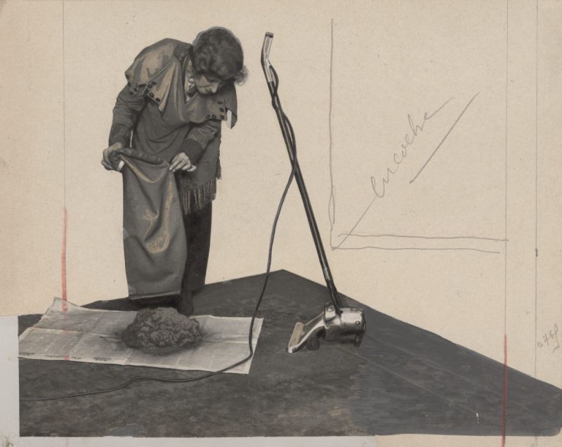 spirapolvere, immagine pubblicata sulla rivista popolare “Lecture pour tous”, 27 giugno 1921, Collezione Archive of Modern Conflict, Londra