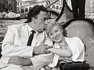 MARIO DE BIASI_Fellini e Masina, Venezia, 1955