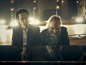 Nick Cave and Warren Ellis photographed by Charlie Gray.